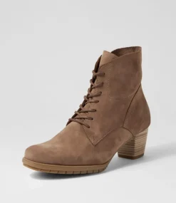 Petunia Muskat Suede Lace Up Boots