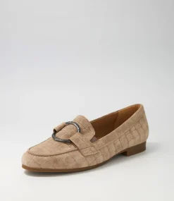 Quinn Silk Suede Brogues