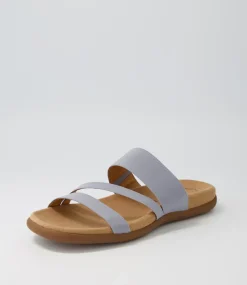 Rachie Aquamarin Elastic Sandals