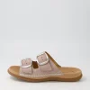 Raum Leinen Nubuck Slides