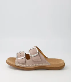 Raum Leinen Nubuck Slides