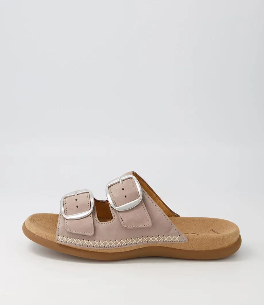 Raum Leinen Nubuck Slides