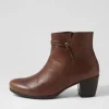 Rena Mohair Leather Ankle Boots