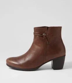 Rena Mohair Leather Ankle Boots