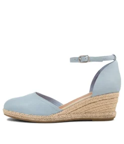 Rylen Denim Natural Rope Leather Wedges