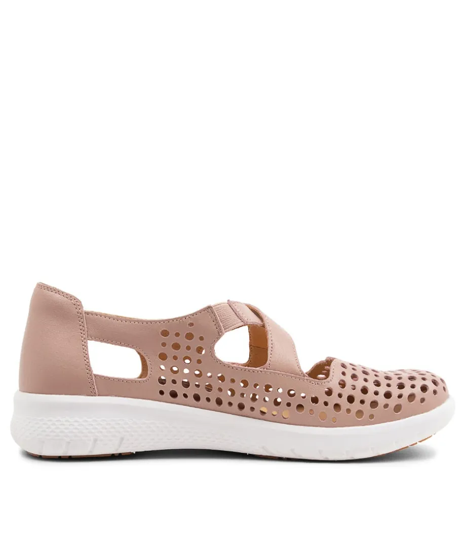 Sachet Xf Blush Leather Flat Shoes