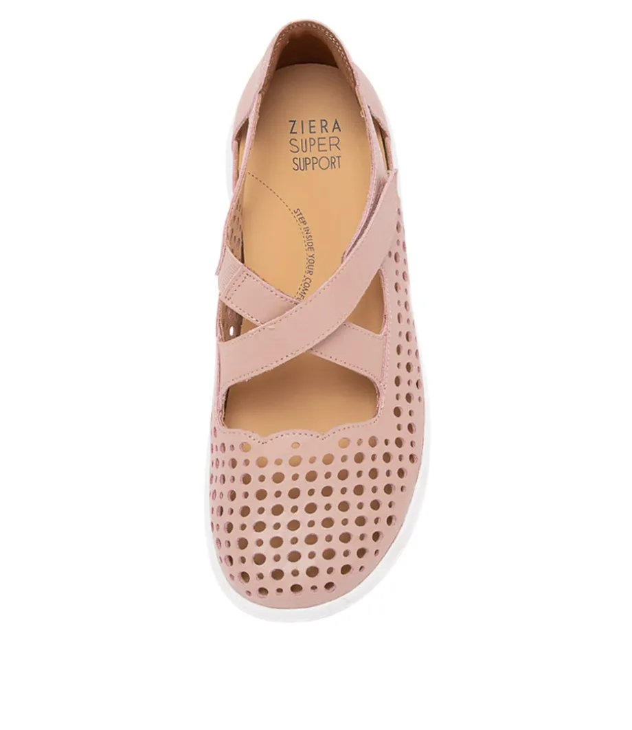 Sachet Xf Blush Leather Flat Shoes