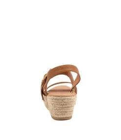 Samiya Lrg Dk Tan Leather