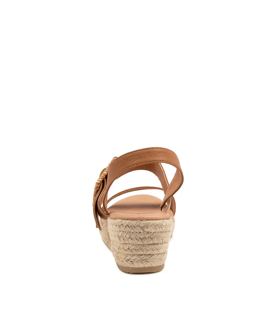 Samiya Lrg Dk Tan Leather
