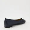 Sardinia 29 Blau Leather Ballet Flats