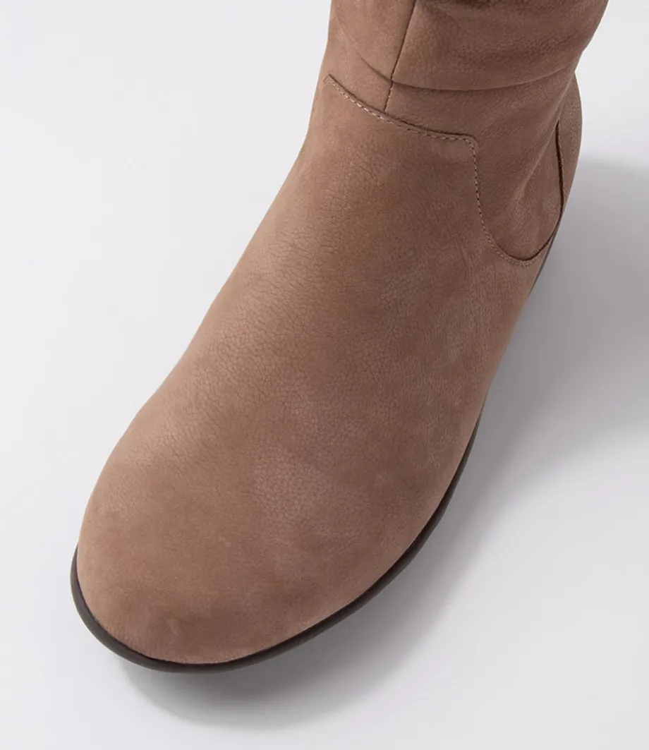 Seattle Xf Taupe Tumble Nubuck Calf Boots