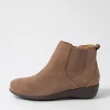 Shanghai Xf Taupe Tumble Nubuck Chelsea Boots