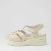 Sharrell Xw Almond Leather Sandals