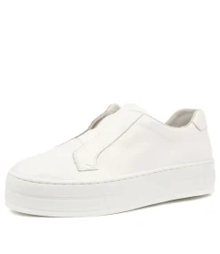 Shia White Leather
