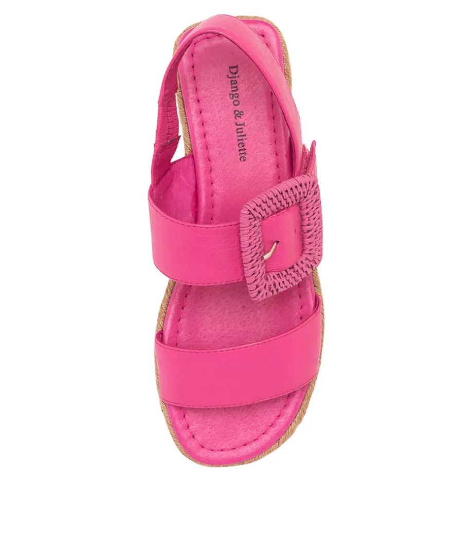 Silas Fuchsia-Leather