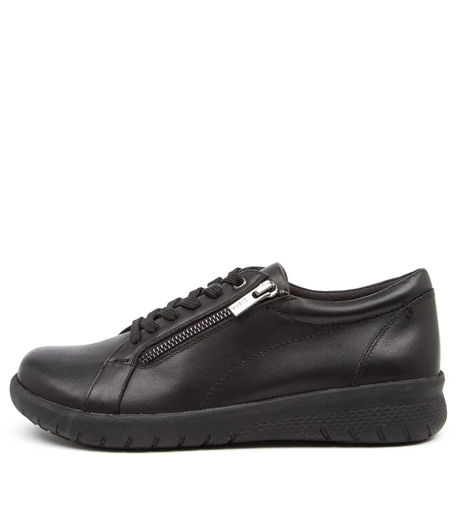 Solar Xf Black Leather