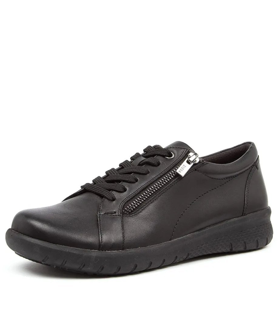 Solar Xf Black Leather