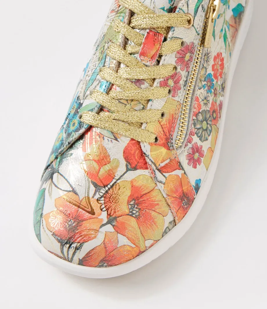 Solar Xf Spring Garden Leather Sneakers