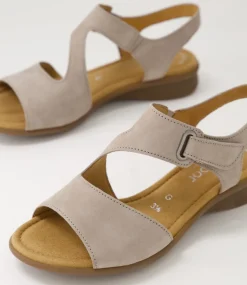 Suraya Leinen Nubuck Sandals