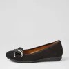 Tabita Schwarz Suede Ballet Flats