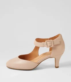 Timon Xw Nude Leather Heels