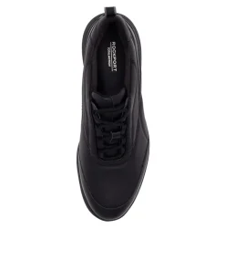 Tm Sport Lace Black Leather Sneakers