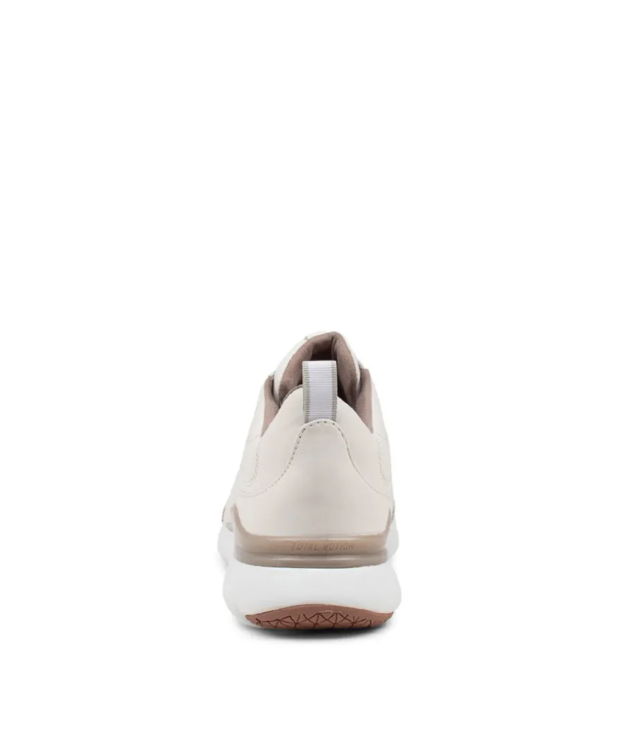 Tm Sport Lace White Leather Sneakers