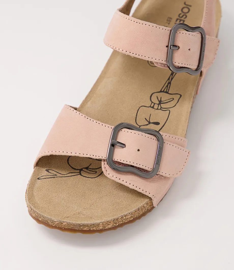 Tonga 62 Rosa Leather Sandals