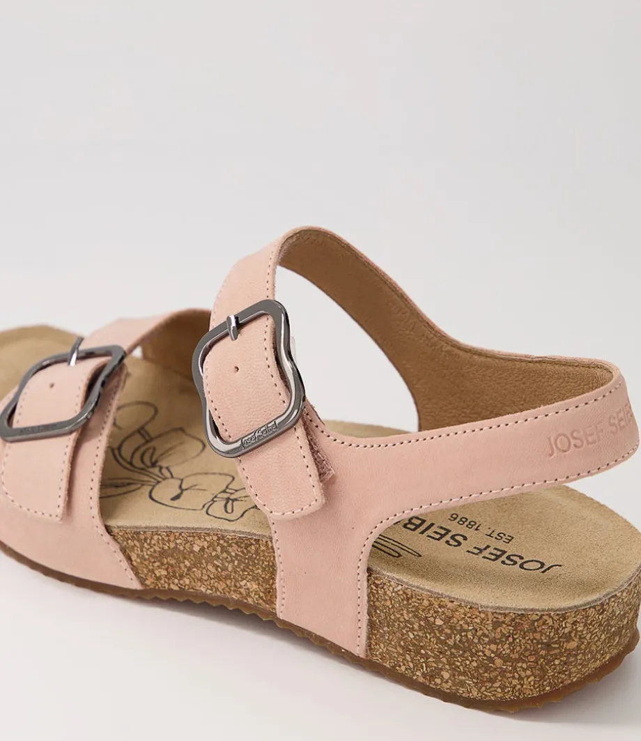 Tonga 62 Rosa Leather Sandals