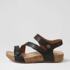 Tonga 25 Schwarz Leather Sandals