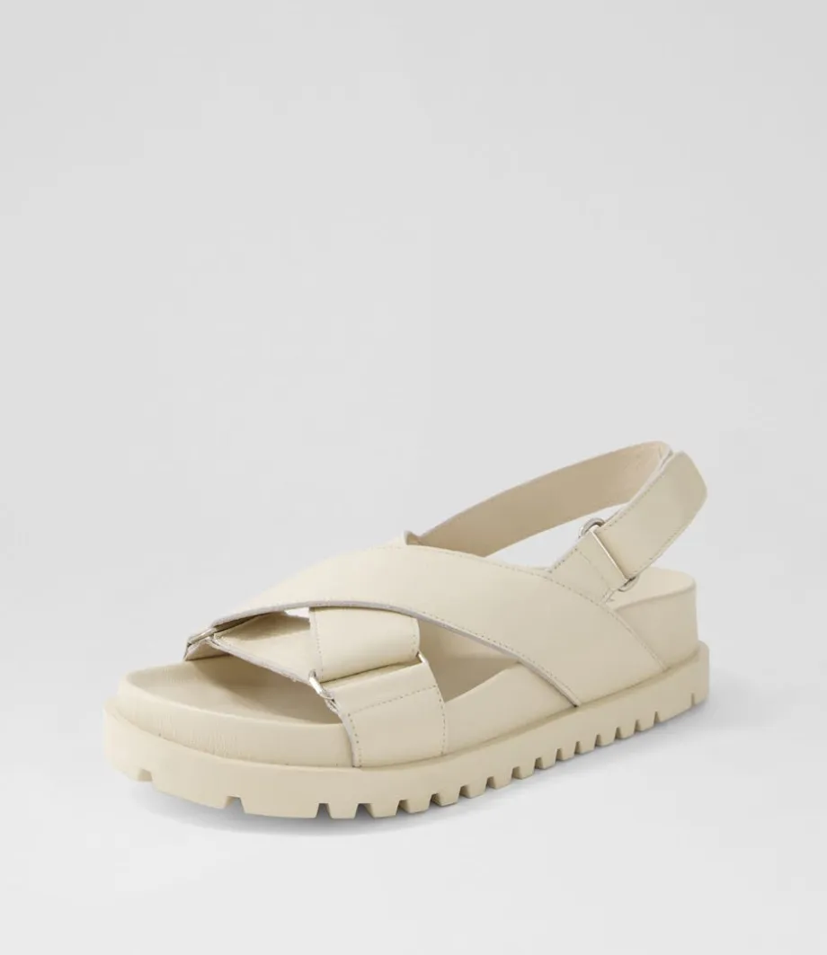 Ubari Milk Leather Sandals