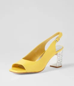 Udeem Buttercup Patent Leather Sandals