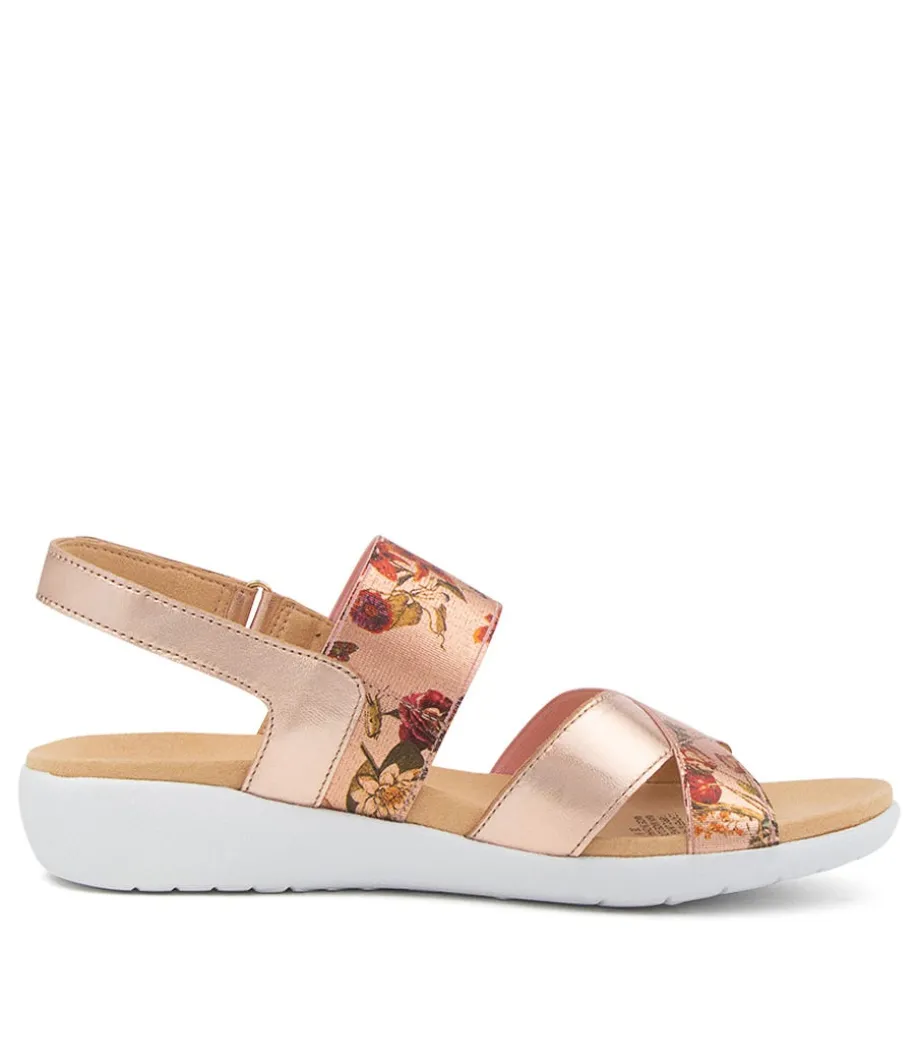 Udith W Rose Gold Floral
