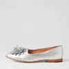 Unions Silver Leather Loafers