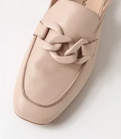 Vaborys Nude Leather Heels