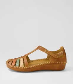 Vallarta 43 Brandy Leather Flat Shoes