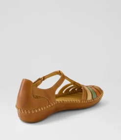 Vallarta 43 Brandy Leather Flat Shoes