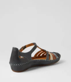 Vallarta 43 Ocean Leather Flat Shoes