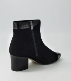 Vann Xw Black Mix Ankle Boots