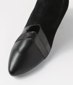 Verill Xw Black Mix Ankle Boots