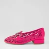 Vilis Hot Pink Leather Heels