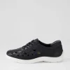 Watkin Xf Black White Leather Sneakers
