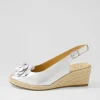 Wawer W Silver Leather Sandals