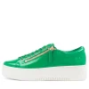 Wolfie Emerald Patent Leather Sneakers